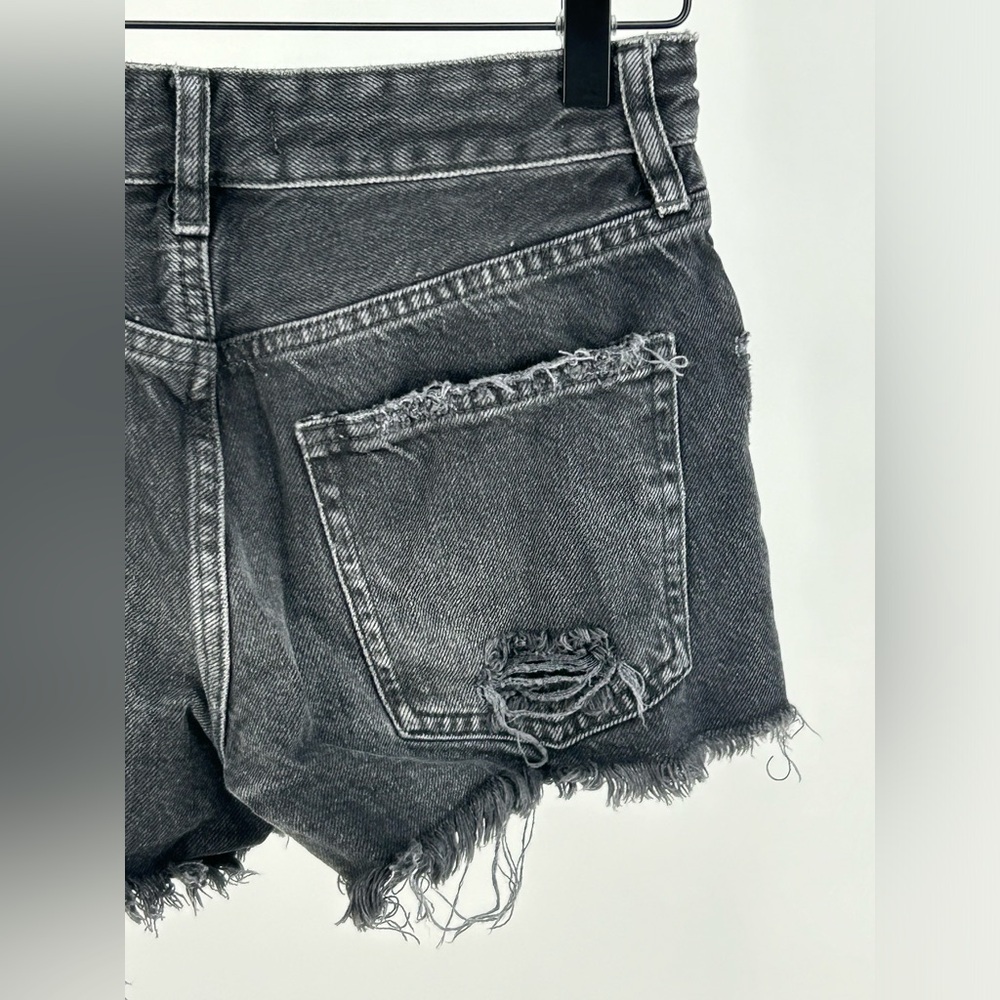 Free People We The Free Good Times Relaxed Shorts- Size 25-‎ Black - Picture 12 of 13